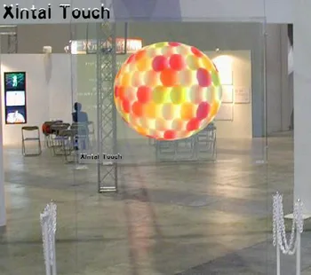 (1,524 м * 0,9 м) прозрачная 3D-голографическая пленка, 70-дюймовый пленочный дисплей с задней проекцией для проведения совещаний