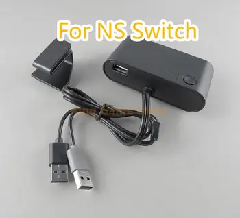 1 комплект 4-портового USB-преобразователя 3 в 1 для WiiU/PC/NGC для контроллера Game Cube, адаптер для контроллера Nintend Switch