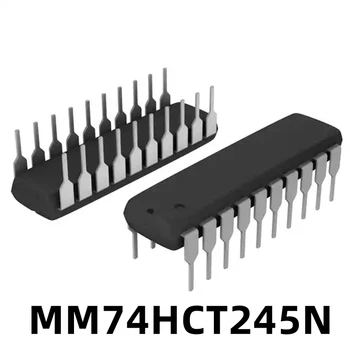 1 шт. MM74HCT245N 74HCT245, новая оригинальная микросхема прямого приемопередатчика DIP-20