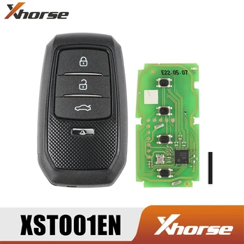1 шт./лот XSTO01EN key Xhorse FENG.Универсальная игрушка.T-образный смарт-ключ для Toyota XM38 Support 4D 8A 4A All in One