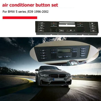 1 штука 64116915812 64118375645 Панель отделки кондиционера Кнопка включения кондиционера Черный ABS автомобиль для BMW X5 E53 E39