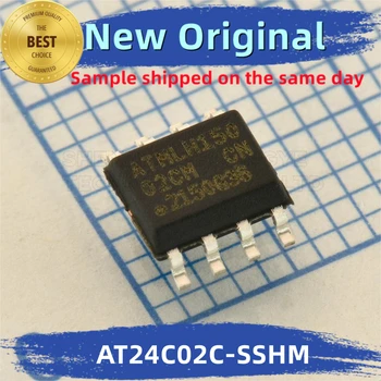 10 шт./ЛОТ AT24C02C-SSHM-T AT24C02C-SSHM AT24C02C Маркировка: 02 см Интегрированный чип 100% новый и оригинальный, соответствующий спецификации