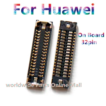 10шт-100шт USB Порт Для зарядки разъем FPC Для Huawei P30 Pro логика зарядного устройства P30Pro на материнской плате гибкий кабель 32pin