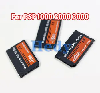 10ШТ 8 ГБ 16 ГБ 32 ГБ Ртутного столба Для Sony PSP 1000/2000/3000 Memory Stick MS Pro Duo С предустановленной Карточной игрой Полной Реальной емкости HX Game