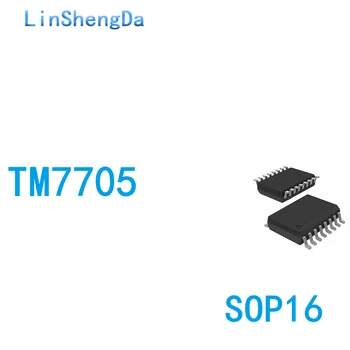 10ШТ Микросхема TM7705 TSSOP16 A / D преобразования, выделенная схема управления (ультратонкая плотная ножка)