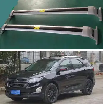 2 шт. Винтовая установка из алюминиевого сплава, верхняя перекладина багажника на крыше для Chevrolet Equinox 2017 2018 2019 2020 2021