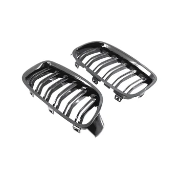 2 шт. Передняя решетка радиатора бампера капота для BMW 3 серии F30 2013-2019 51130054493 51130054494