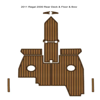 2011 Re-gal 2000 Коврик для кокпита, лодка из пены EVA, палуба из искусственного тика, коврик для пола