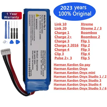 2023 Оригинальный Аккумулятор для динамика JBL Harman Kardon Onyx Studio Xtreme Boombox Flip Clip Charge Pulse 6 5 4 3 2 1 Ссылка 20 10 Перейти оплатить