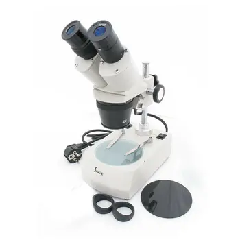 20X-80X Промышленная Пайка Стереобинокулярного Микроскопа Верхним Нижним Светом Подсветка 10X 15X 20X Окуляра Опционально