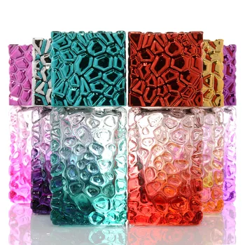 25 МЛ Пустые контейнеры для косметики Parfume Water Cube Мини Портативный Стеклянный Флакон-распылитель для духов многоразового использования с распылителем из фольги для путешествий