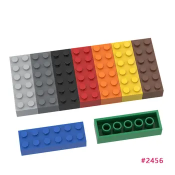 27шт маленьких строительных блоков Толщиной 2x6 точек, фигурки, кирпичи, Обучающий креативный размер, совместимый с игрушками Lego DIY Accessorie2456