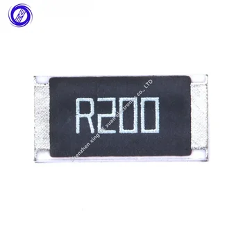 50шт Резистор 2512 SMD 1 Вт 0,2 Ом Сопротивление 0,2 R R200 1% Пассивный компонент чипа 2512