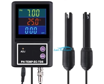 6 в 1 измеритель pH температуры EC TDS тестер Многопараметрический анализатор качества воды оборудование для мониторинга natatorium