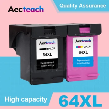 Aecteach Совместимый 64XL Чернильный Картридж для HP 64 XL для HP 64 Envy 6200 7100 7800 7164 7855 7864 6252 6255 Принтер