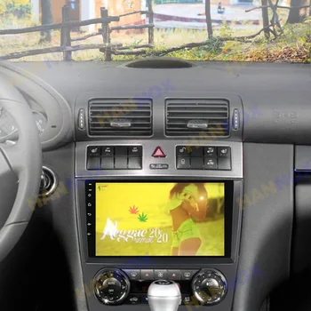 Bluetooth WIFI 4G Android Автомагнитола GPS DVD АвтоРадио Для Mercedes Benz C Class W203 C200 C230 C320 C350 CLK W209 2004-2011