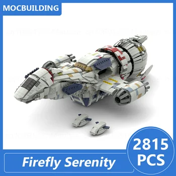 Firefly Serenity Среднемасштабная модель Moc Строительные блоки Diy Assembly Bricks Космические Развивающие Рождественские Игрушки Подарки 2815ШТ