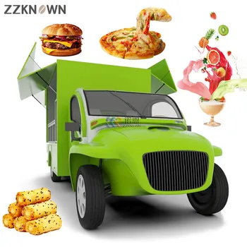 Food Truck Новое поступление Уличной кухни Передвижная тележка-трейлер для быстрого питания с кухонным оборудованием для продажи в Европе