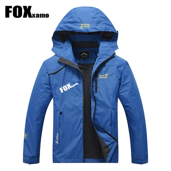 Fox Xamo Новая осенне-зимняя верхняя одежда, мужская тонкая велосипедная одежда, Дышащая ветрозащитная непромокаемая куртка для альпинизма
