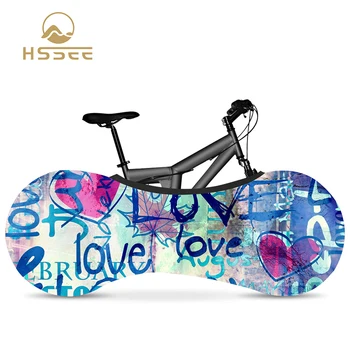 HSSEE Новый Велосипедный Пылезащитный чехол для помещений Гладкий Измельченный 26-дюймовый MTB Защитный чехол Эластичный Чехол для Шоссейного велосипеда Аксессуары для велоспорта