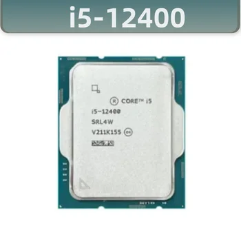 i5 12400 2,5 ГГц 6-ядерный 12-потоковый процессор Процессор 10 Нм L3 = 18 М 65 Вт LGA 1700 без кулера