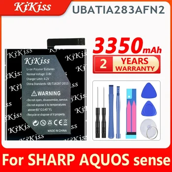 KiKiss 3350mAh Аккумуляторная Батарея UBATIA283AFN2 для SHARP AQUOS Sense ACCU Литиевая батарея Запасная батарея