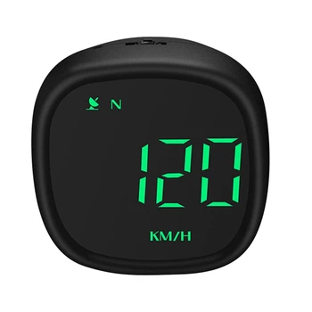 M30 Универсальный HUD GPS Спидометр Автомобильные Часы Электронный Компас Зеленый Свет Напоминание Об Усталости При Вождении Для Автомобиля Мотоцикла