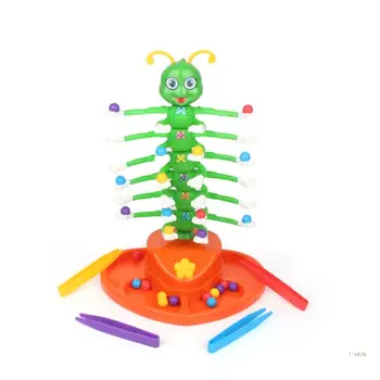 M5TC Электрические качели для настольной игры Caterpillar Electric Wiggle Dance Игрушка-гусеницы Веселая игра для детей K