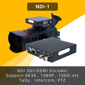 [NDI-1] SDI HDMI кодировщик NDI 4k30 1080P60 NDI5 для внутренней связи с низкой задержкой
