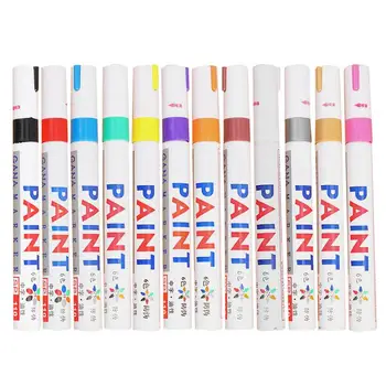 Paint Pen Sp110 Ручка для подкраски автомобильных шин Водонепроницаемая универсальная перманентная краска Маркерная ручка Протектор автомобильных шин Резина Металл