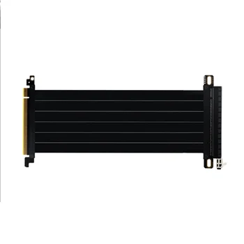 PCI-E 3.0 16X 180 градусов, удлинитель видеокарты PCI-E, адаптер сетевой карты, полная скорость и стабильность 20 см