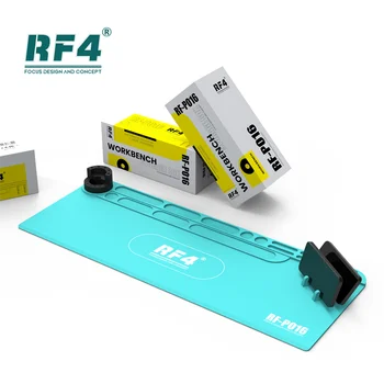 RF4 RF-PO15 RF-PO16 Коврик для ремонта мобильного телефона с ящиком для хранения аксессуаров Высокотемпературный рабочий коврик