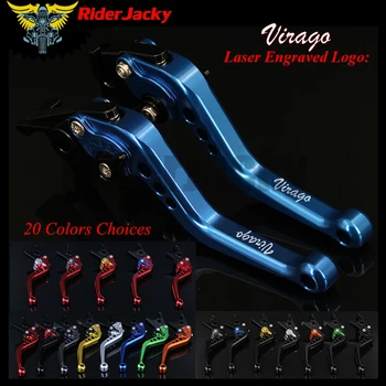 RiderJacky® Регулируемые С ЧПУ Короткие Рычаги Тормозной системы Сцепления длиной 14,7 см Для Yamaha XV750 SE Virago 1992-1996 1993 1994 1995