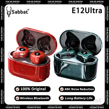 Sabbat E12Ultra Беспроводные Bluetooth Наушники Водонепроницаемые TWS Наушники Hifi Спортивные Игровые Наушники С Шумоподавлением Длительный Срок службы батареи