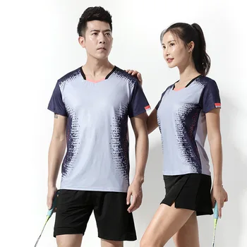 TaoBo 2023 Летний костюм для бадминтона Спортивная одежда Женская студенческая одежда для соревнований Мужская короткая одежда для настольного тенниса На заказ