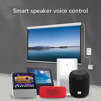 Tuya Smart Theater Проектор, переключатель экрана, Голосовое управление, Беспроводной контроллер электрического переключателя для Alexa Home