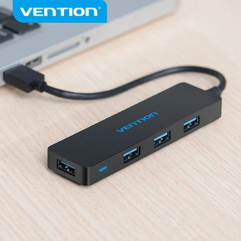 Vention 4 порта USB Hub USB 3.0 концентратор для принтера Mac ноутбук Высокоскоростной USB разветвитель USB Hab