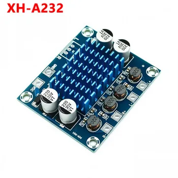 XH-A232 Высокомощная Плата цифрового аудиоусилителя класса D Модуль усилителя высокой четкости Источник питания 12-24 В Выход 30 Вт/30 Вт * 2