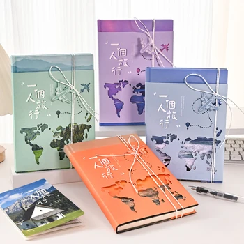 ZiYi Travel Alone Книга для путешествий в твердом переплете и дневник путешественника