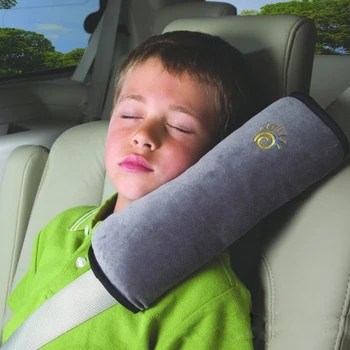 Автоматическая детская подушка Автомобильный ремень безопасности Защищает плечо Подушка для ремня безопасности автомобиля для детей Детские манежи Автомобильные аксессуары