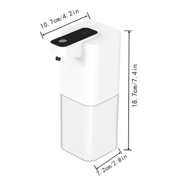 Автоматический дозатор Интеллектуальный бесконтактный распылитель Инфракрасный индукционный контейнер для кухонного туалета гелевого типа