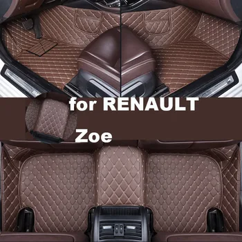 Автомобильные коврики Autohome для RENAULT Zoe 2018-2020 годов выпуска Модернизированная версия Аксессуары для ног Carpetscustomized