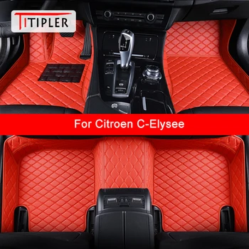 Автомобильные коврики TITIPLER на заказ для Citroën C-Elysee, автоаксессуары, коврик для ног