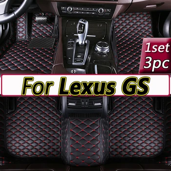 Автомобильные коврики для Lexus GS 2011 2010 2009 2008, Водонепроницаемые ковровые покрытия, Изготовленные на заказ Автоаксессуары, Продукт для замены деталей интерьера
