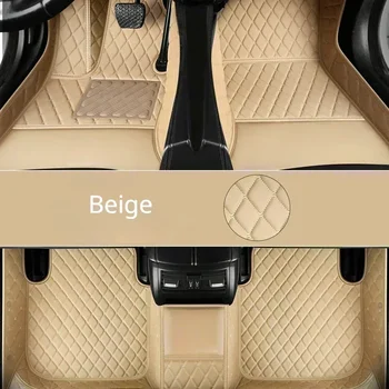 Автомобильные Коврики с Логотипом на заказ для Mercedes Benz GLS 6 Seat 2020-2022 Годов Выпуска 100% Соответствуют Деталям Интерьера Автомобильных Аксессуаров