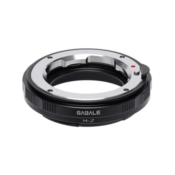 Адаптер объектива Gabale LM-Z с ручной фокусировкой для объектива Leica M Mount к Беззеркальным камерам Nikon Z Mount Z9/Z8/ZF/ZFC/Z7/Z6/Z50/Z7II