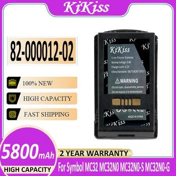 Аккумулятор KiKiss 82-000012-02 8200001202 5800 мАч Для Symbol MC32 MC32N0 MC32N0-S MC32N0-G BTRY-MC32-52MA-01