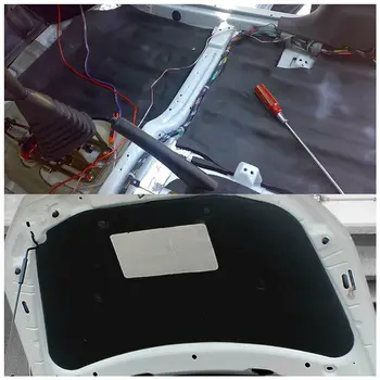 Аудио Стереозвуконепроницаемая Шумоподавляющая грелка Изоляционные листы Герметизирующий экран Термоблок Внутренний коврик с закрытыми ячейками
