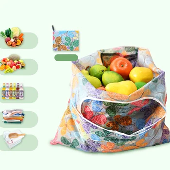 Большие многоразовые продуктовые сумки, сумки для покупок большой емкости, женские сумки, высококачественные сумки, моющиеся сумки-тоут, 10 цветов