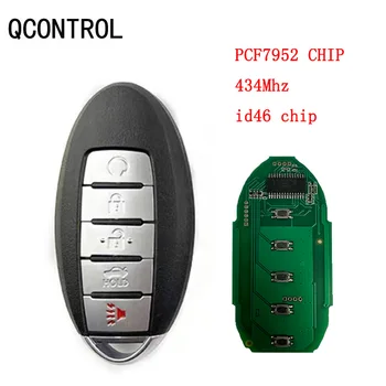 Боты QCONTROL5 для дистанционного управления, ID46, Pcf7952, чип CWTWB1G744, для Nissan PATROL, Pathfinder, Altima, Maxima